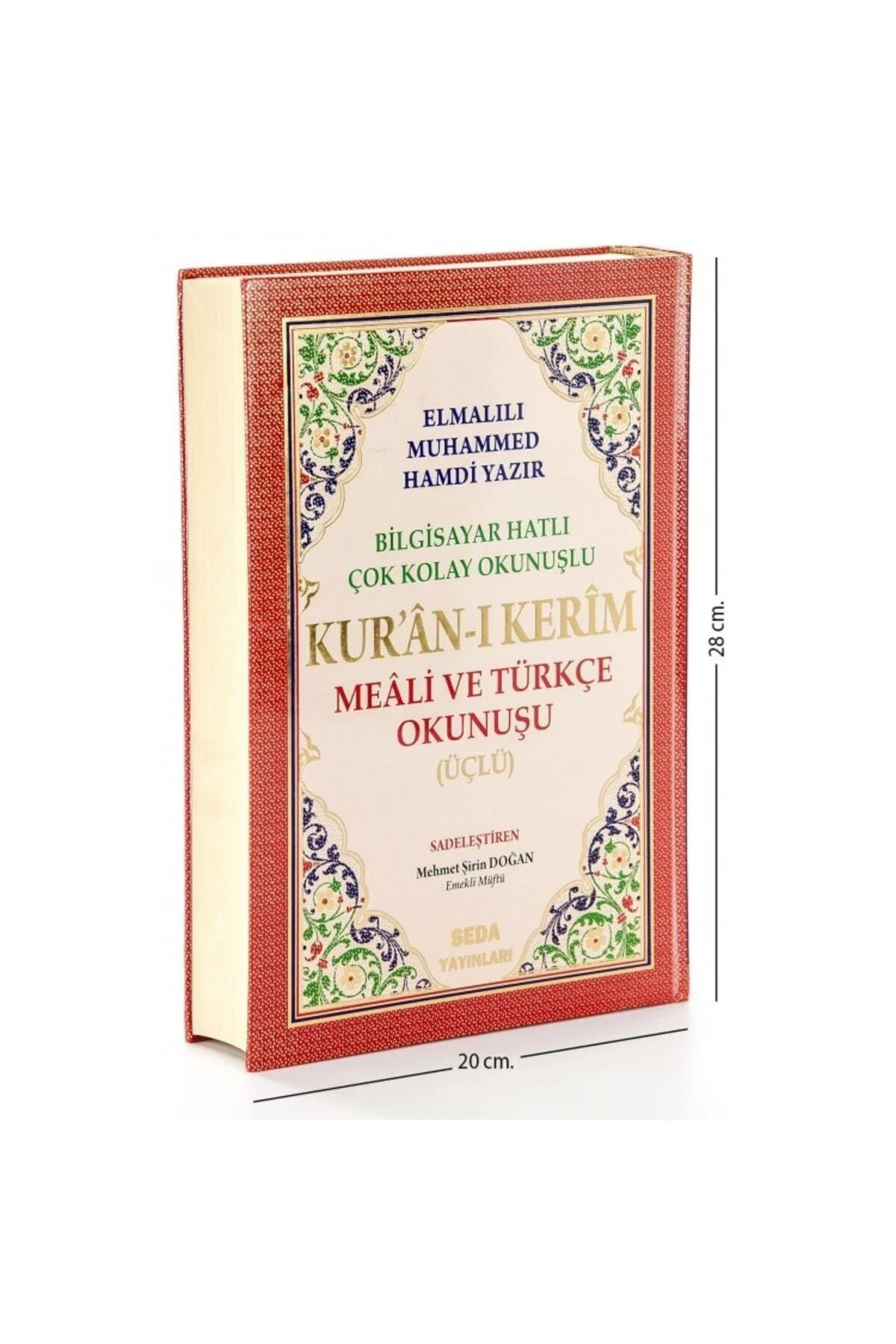Arapça Türkçe Okunuşlu Ve Mealli Kuranı Kerim - Üçlü Kuran - Rahl