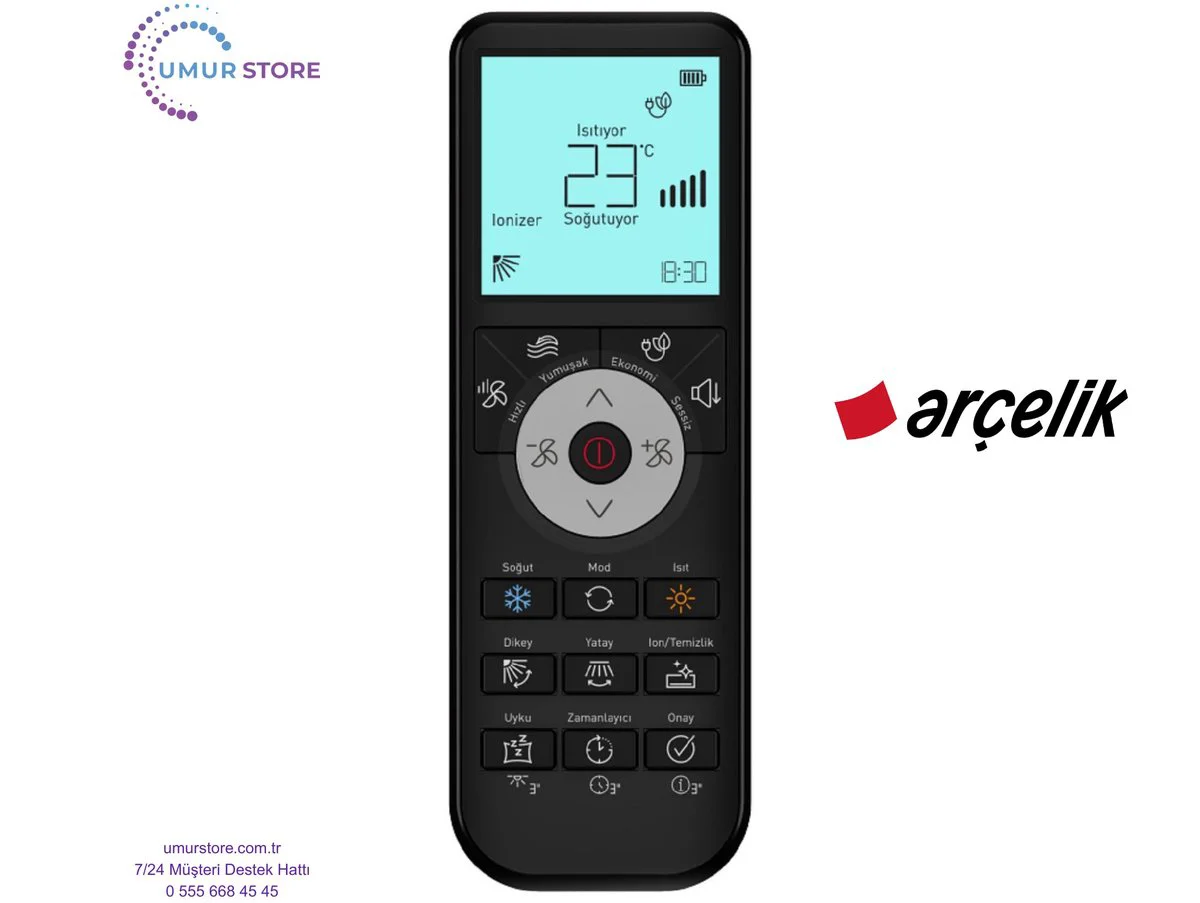 Arçelik 12560 Prosmart İnverter Klima Kumandası Arçelik 12560 Prosmart İnverter Klima Kumandası