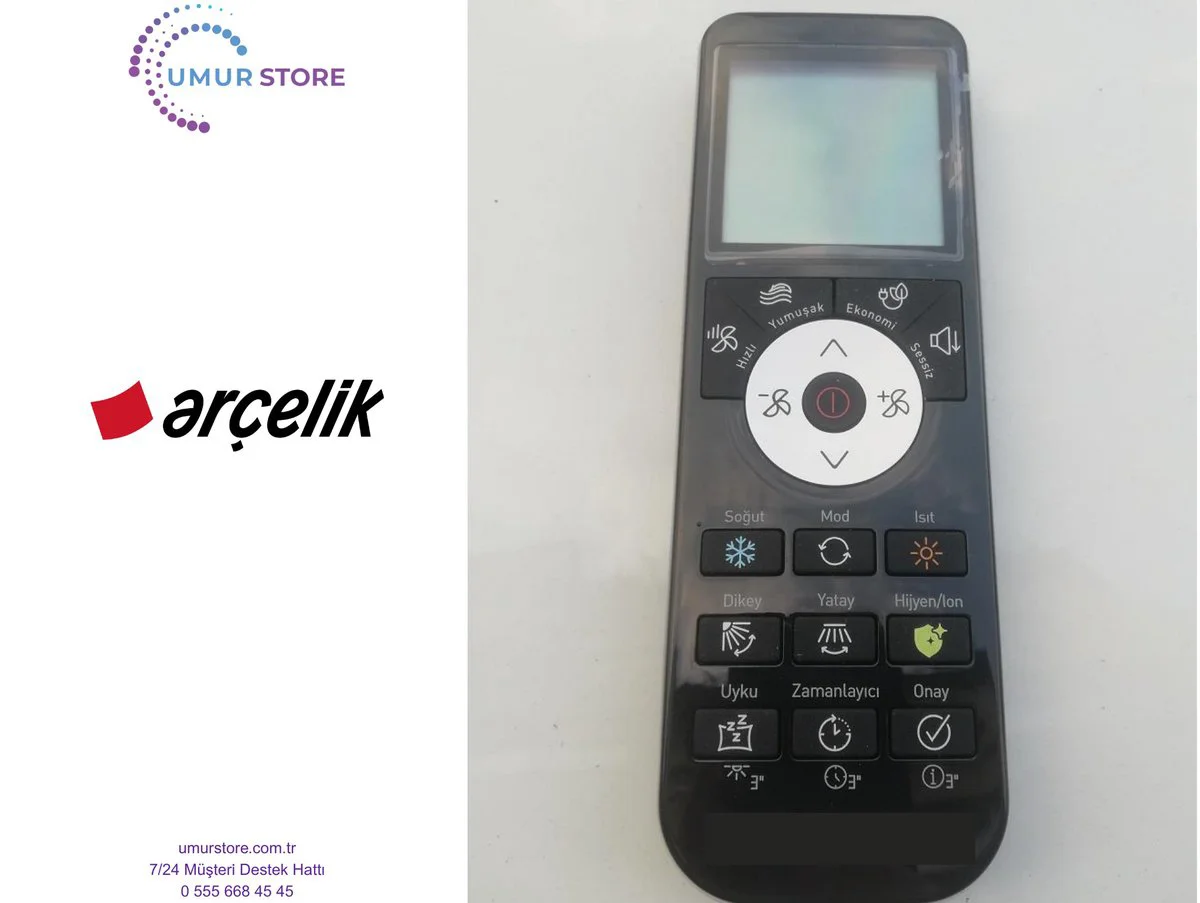 Arçelik 5401552306 Orijinal Klima Kumandası Arçelik 5401552306 Orijinal Klima Kumandası