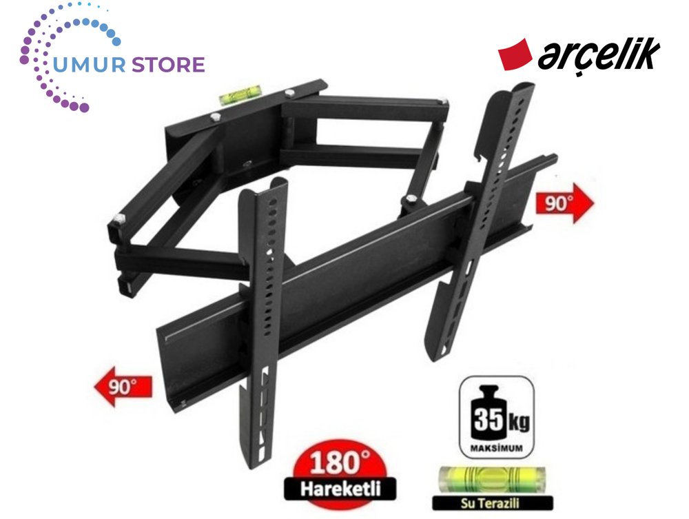 Arçelik A55 QE 988 A Google 32”- 55” Çift Kollu Hareketli Lcd Led