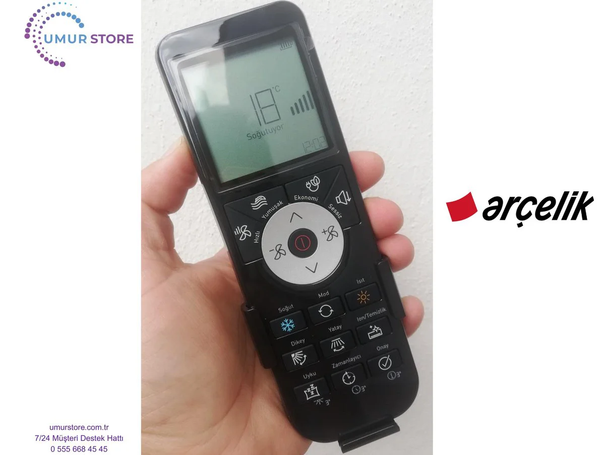 Arçelik Beko 5401552303 Uyumlu Klima Kumandası Arçelik Beko 5401552303 Uyumlu Klima Kumandası