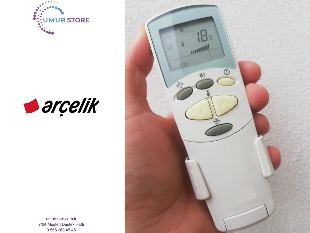 Arçelik Beko 6711A20107C Uyumlu Klima Kumandası Arçelik Beko 6711A20107C Uyumlu Klima Kumandası