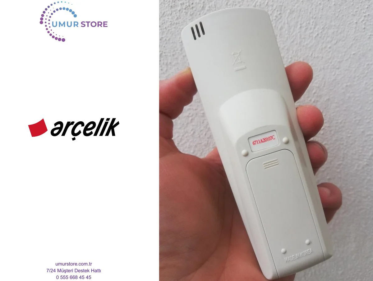 Arçelik Beko 6711A20107C Uyumlu Klima Kumandası Arçelik Beko 6711A20107C Uyumlu Klima Kumandası