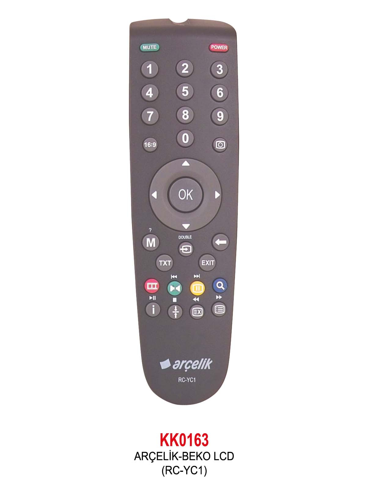 ARÇELİK - BEKO LCD (RC-YC1) KUMANDA