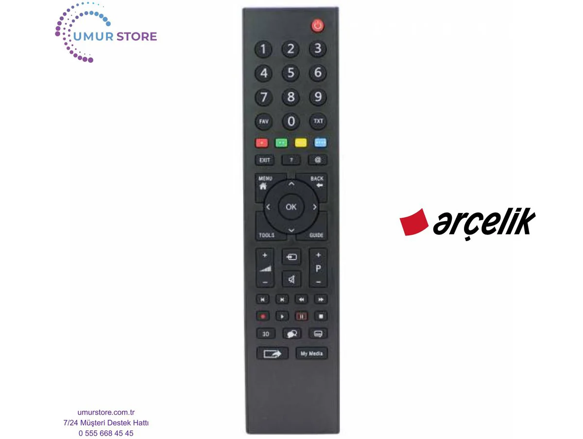 Arçelik İle Uyumlu A55lb8477 Led TV Kumandası Arçelik İle Uyumlu A55lb8477 Led TV Kumandası