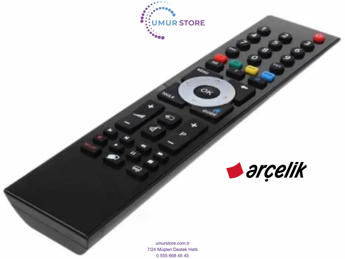 Arçelik İle Uyumlu A42LEP6B LED Tv Kumanda Arçelik İle Uyumlu A42LEP6B LED Tv Kumanda