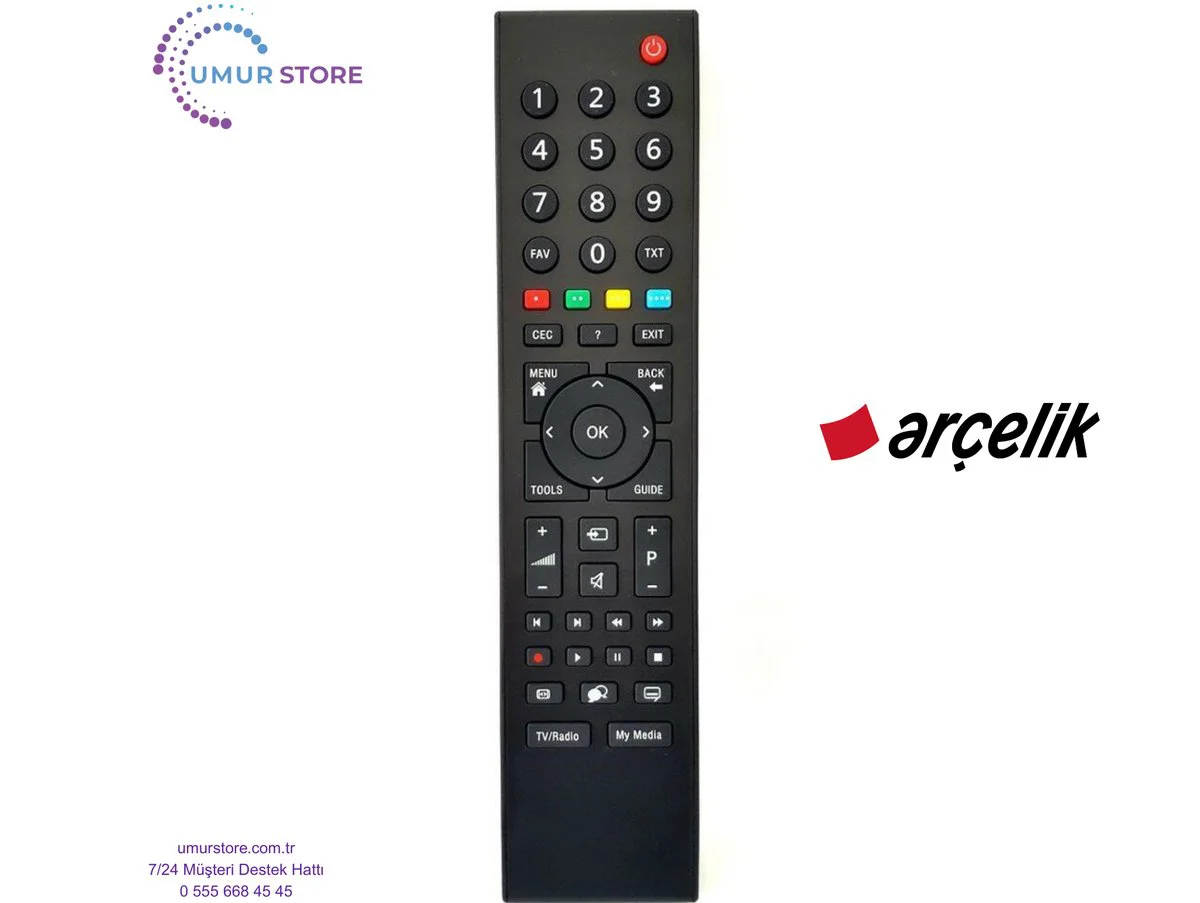 Arçelik İle Uyumlu A48-LW-5433 LED TV Kumandası Arçelik İle Uyumlu A48-LW-5433 LED TV Kumandası