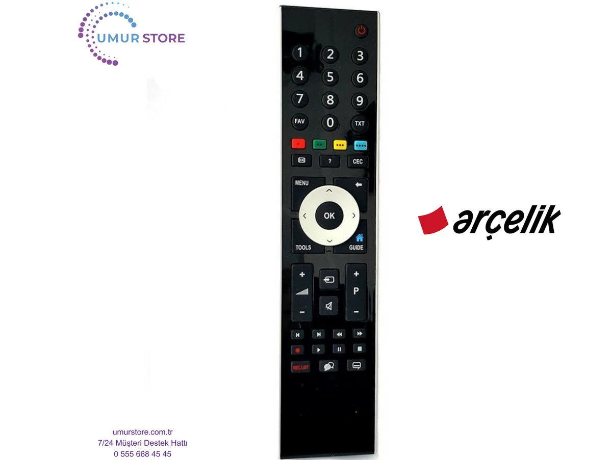 Arçelik İle Uyumlu A46LEG3B LED TV Kumanda Arçelik İle Uyumlu A46LEG3B LED TV Kumanda