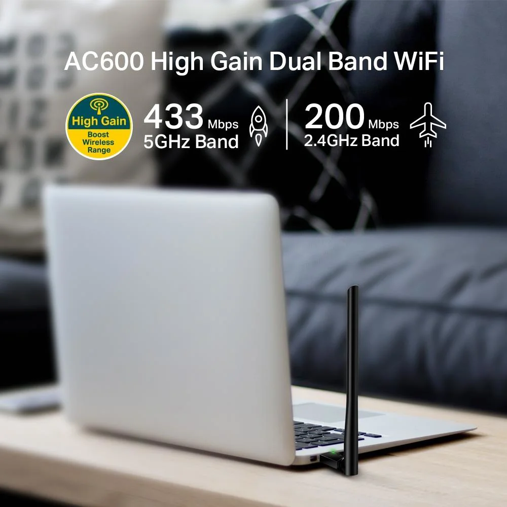Archer T2U Plus AC600 Kablosuz USB Adaptör – 600 Mbps Hız, 1 Anten, WiFi Yükseltici Fiyatı, Yorumları ve Özellikleri