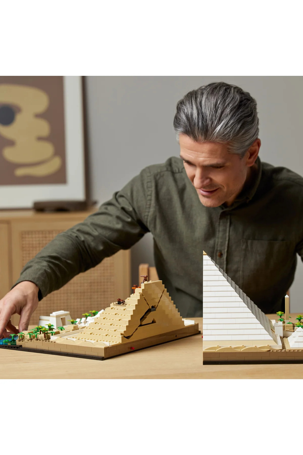 Lego ® Architecture Mimari Simgeler Koleksiyonu: Keopspiramidi 21058 -