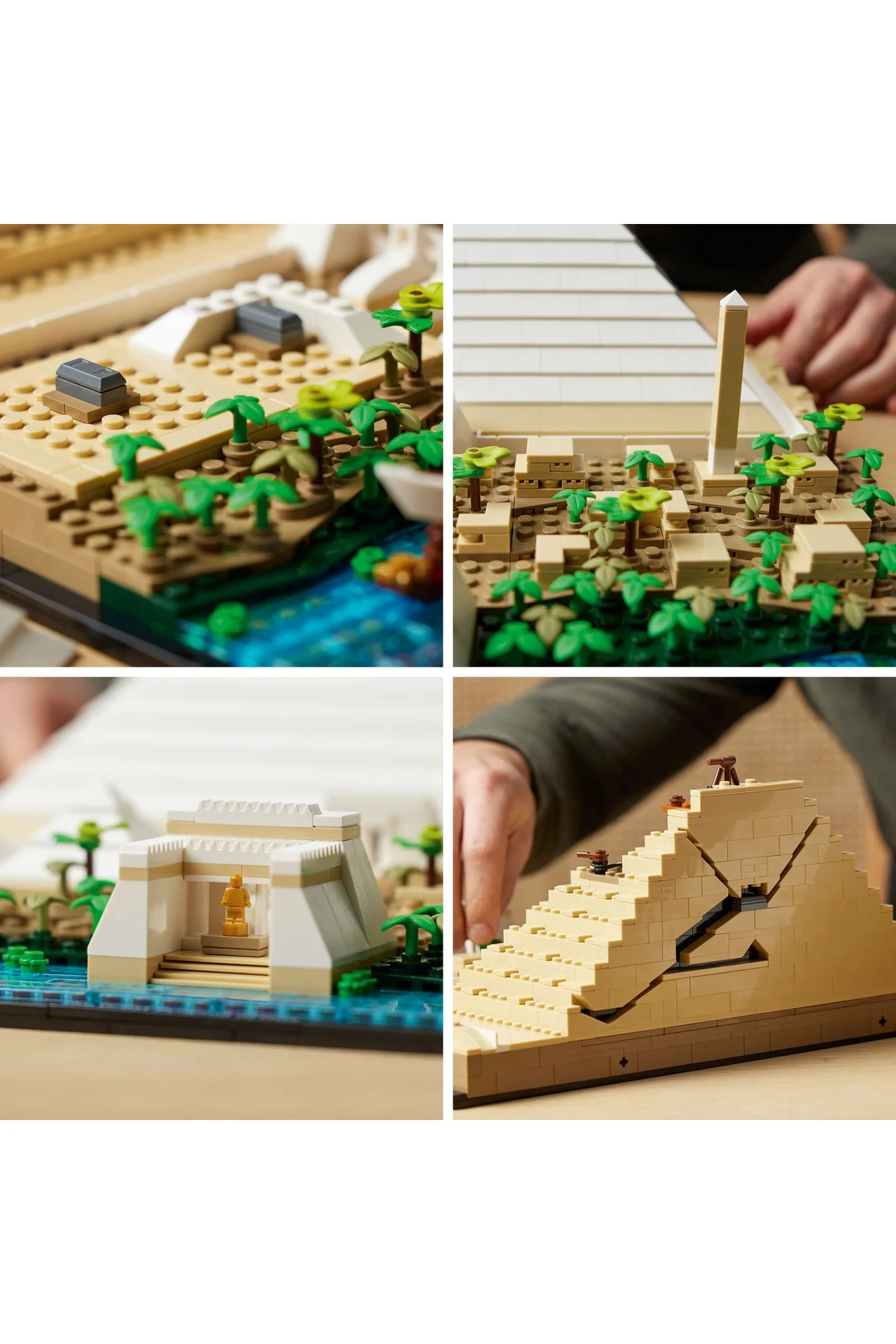 Lego ® Architecture Mimari Simgeler Koleksiyonu: Keopspiramidi 21058 -