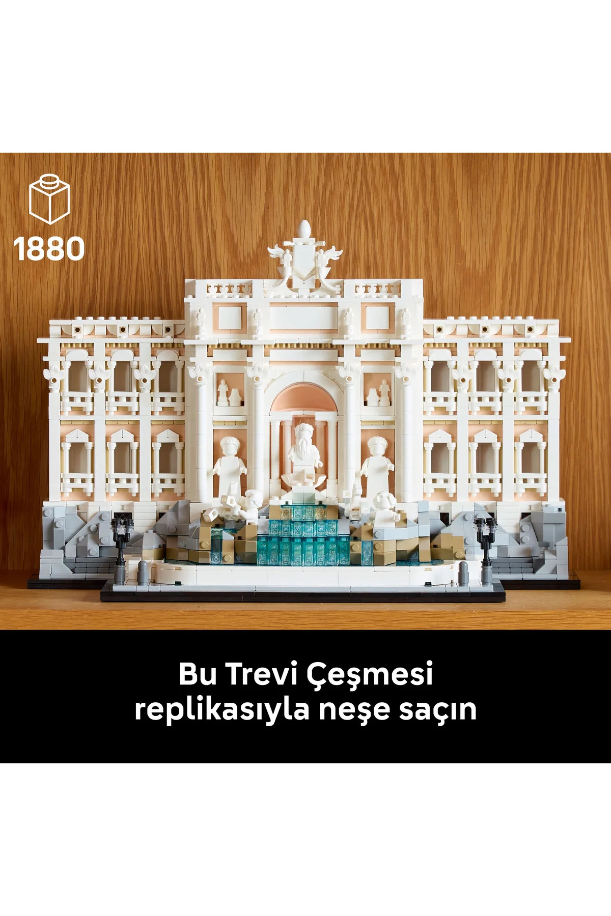 Lego ® Architecture Trevi Çeşmesi 21062 - Yetişkinler İçin Koleksiyonl