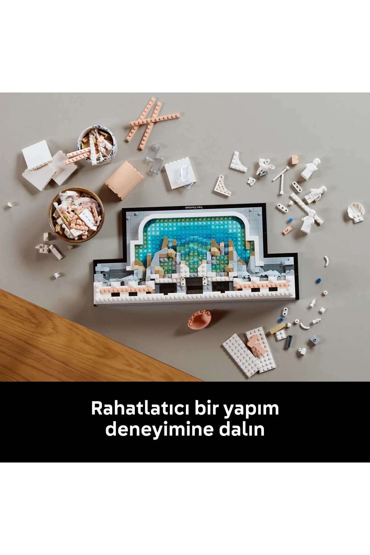 Lego ® Architecture Trevi Çeşmesi 21062 - Yetişkinler İçin Koleksiyonl