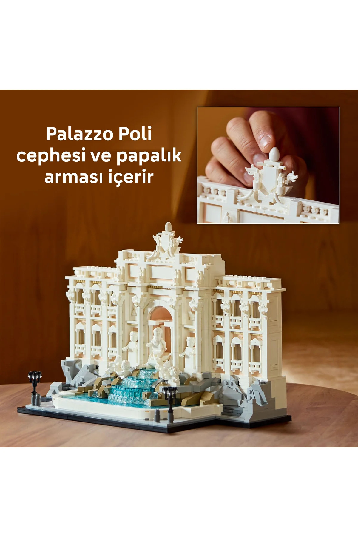 Lego ® Architecture Trevi Çeşmesi 21062 - Yetişkinler İçin Koleksiyonl