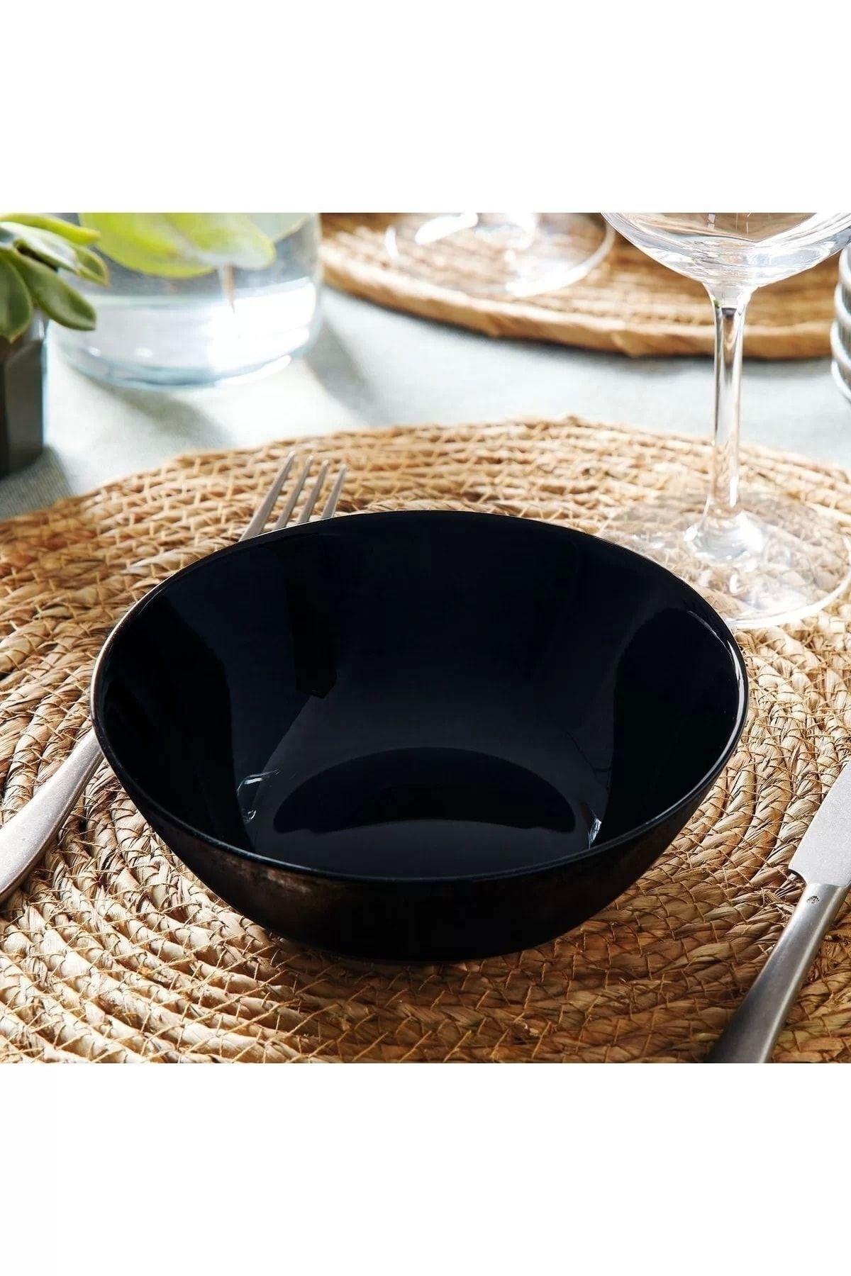 Arcopal Zelie Siyah 16 Cm 6 Adet Çorba & Salata & Meyve Kasesi