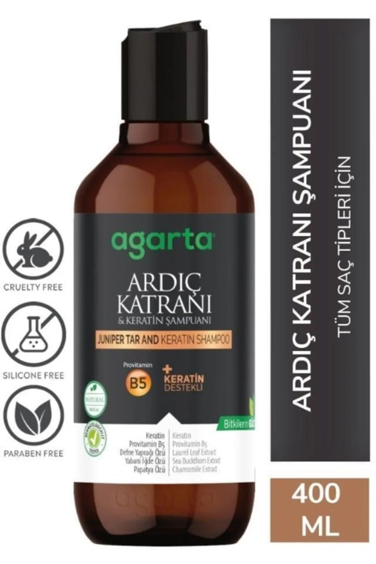 Ardıç Katranı & Keratin Şampuanı 400ml