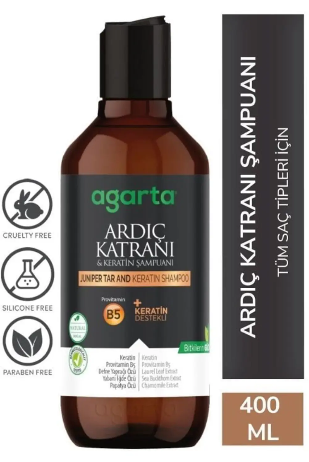 Ardıç Katranı & Keratin Şampuanı 400ml