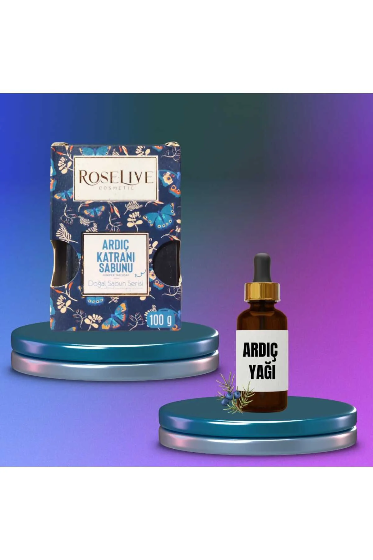 Ardıç Katranı Sabunu 100 gr + Ardıç Yağı ( Sağlıklı Saçlar İçin )