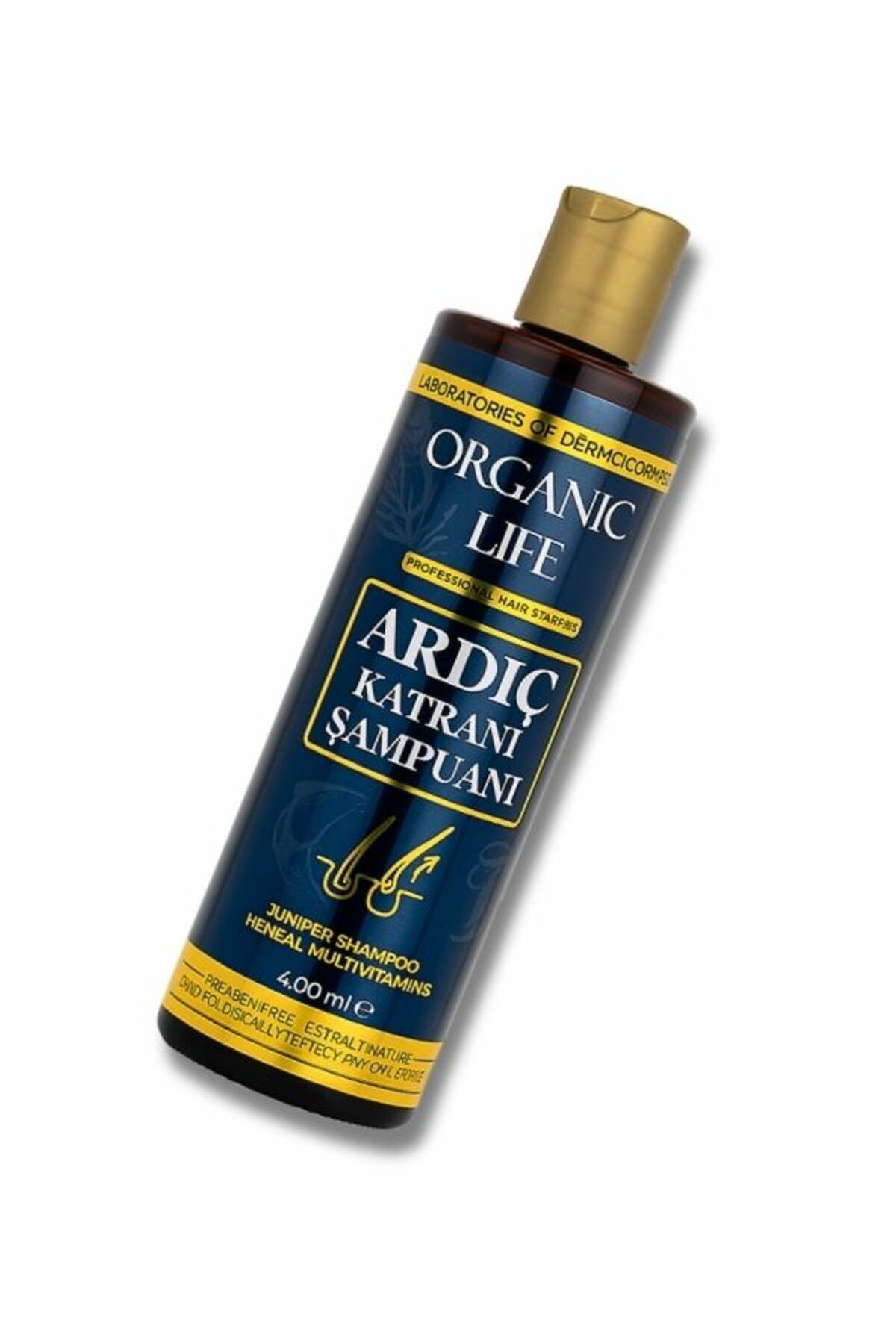 Organic Life Ardıç Katranı Şampuanı 400 Ml -Juniper Tar Shampoo