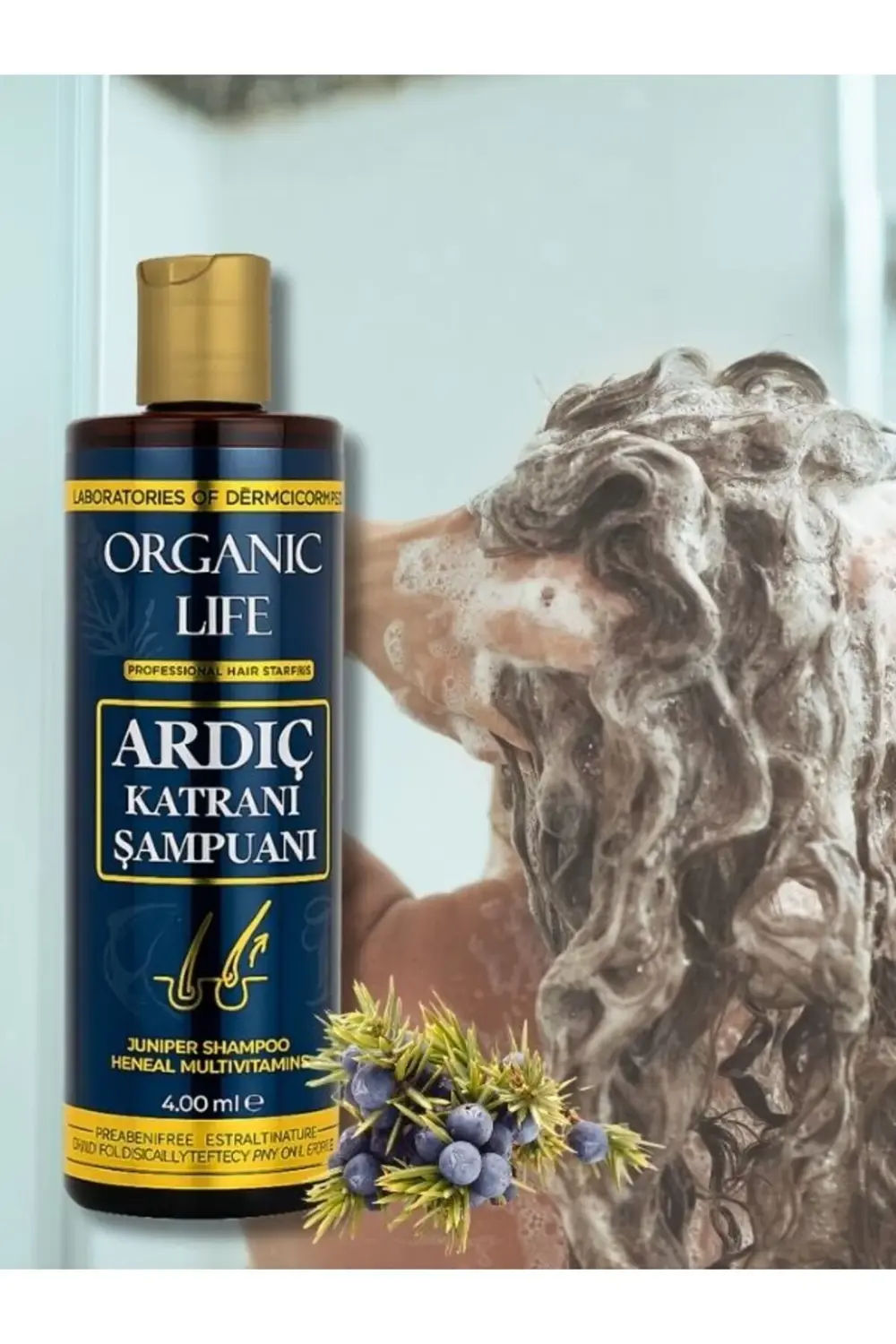 Ardıç Katranı Şampuanı 400 ML -JUNIPER TAR SHAMPOO