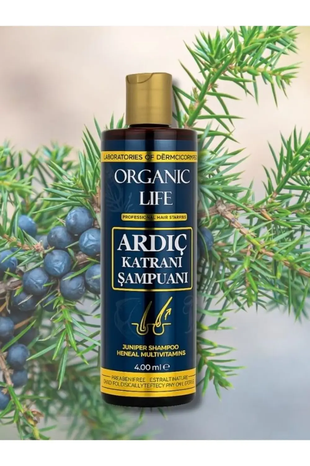 Ardıç Katranı Şampuanı 400 ML -JUNIPER TAR SHAMPOO