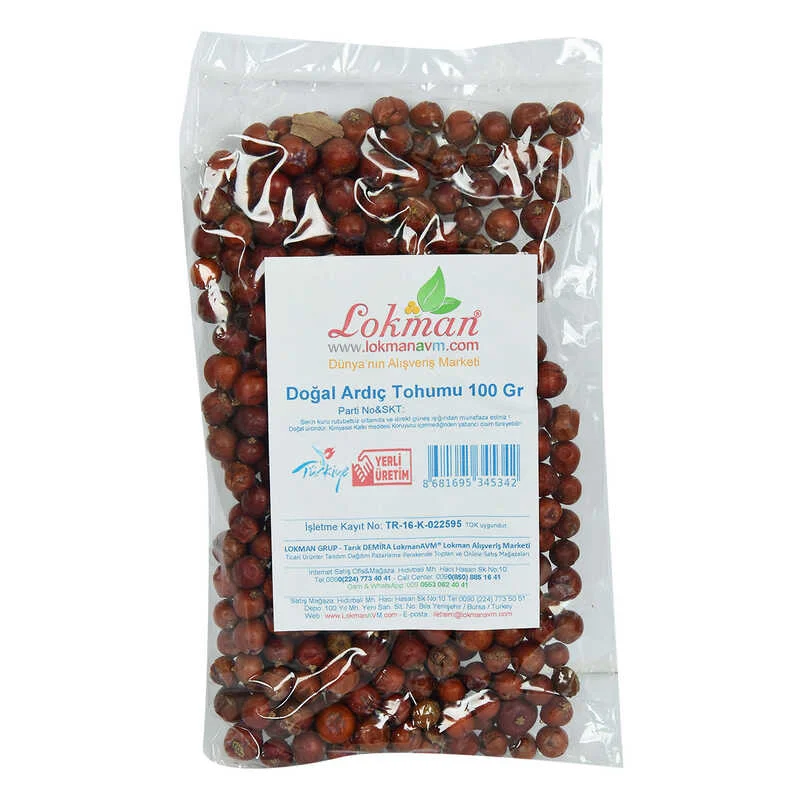 Ardıç Tohumu Tane Doğal – 100 Gr Paket Ardıç Tohumu Tane Doğal – 100 Gr Paket
