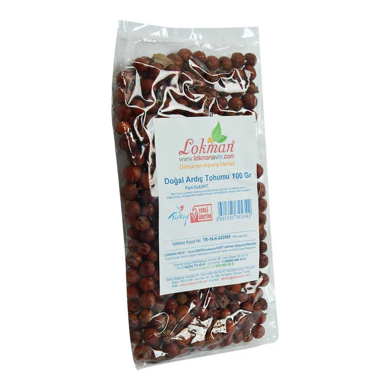 Ardıç Tohumu Tane Doğal – 100 Gr Paket Ardıç Tohumu Tane Doğal – 100 Gr Paket