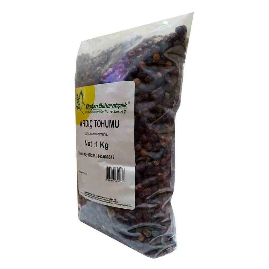 Ardıç Tohumu Tane Doğal 1000 Gr - Katkısız Saf Baharat