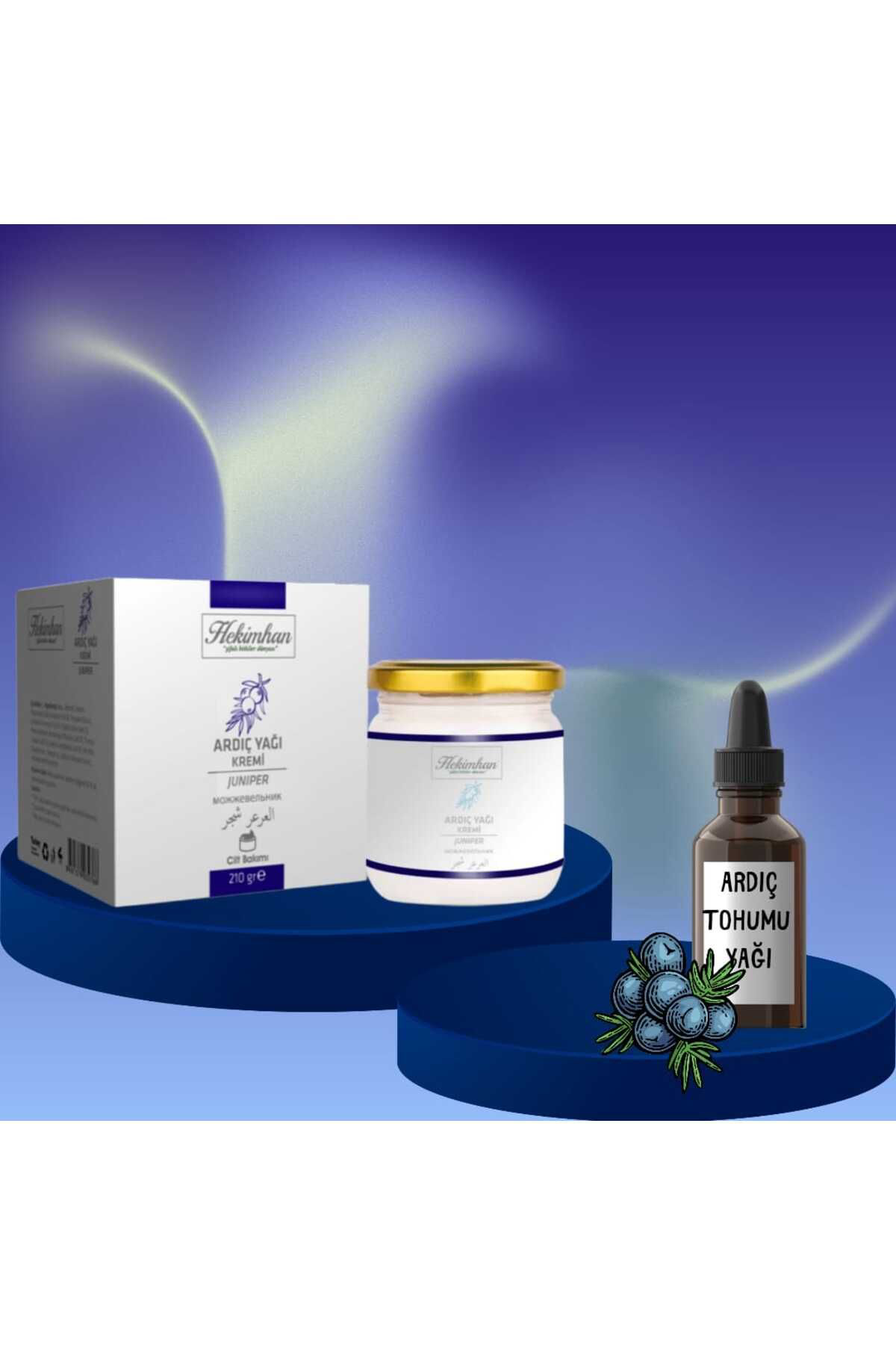 Ardıç Yağı Kremi 210 gr ve Ardıç Tohumu Yağı 20 ml