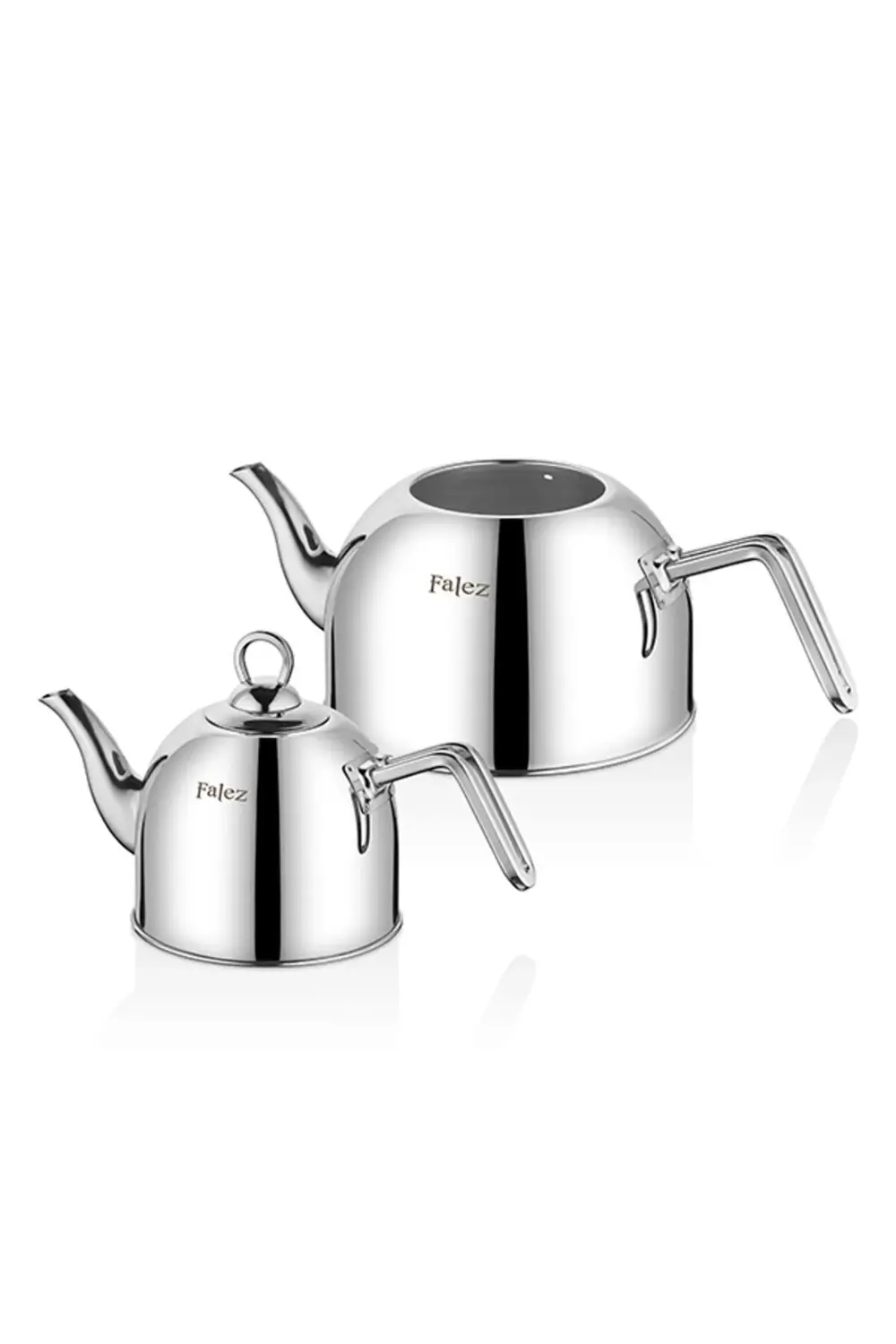 Ares Orta Boy Çelik Çaydanlık Takımı falez