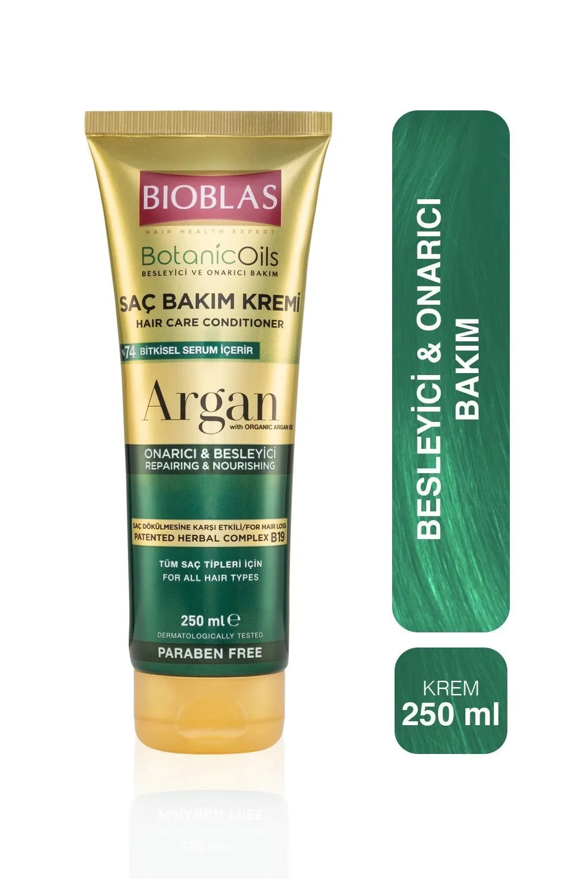 Argan Onarıcı & Besleyici Saç Bakım Kremi 250 ml 3 Adet Argan Onarıcı & Besleyici Saç Bakım Kremi 250 ml 3 Adet