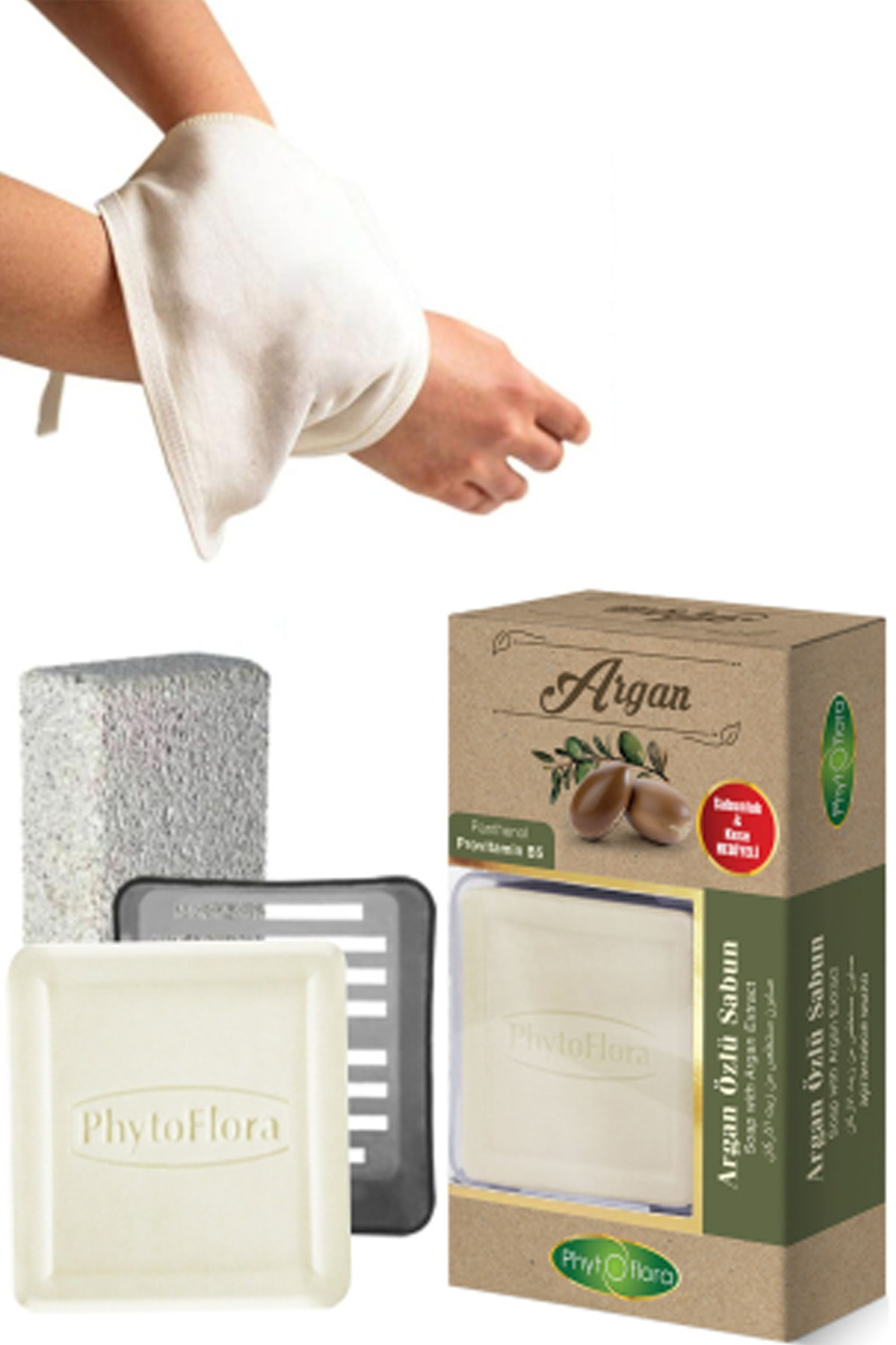 Argan Sabunu Ve Banyo Kesesi, Katı Sabunluk