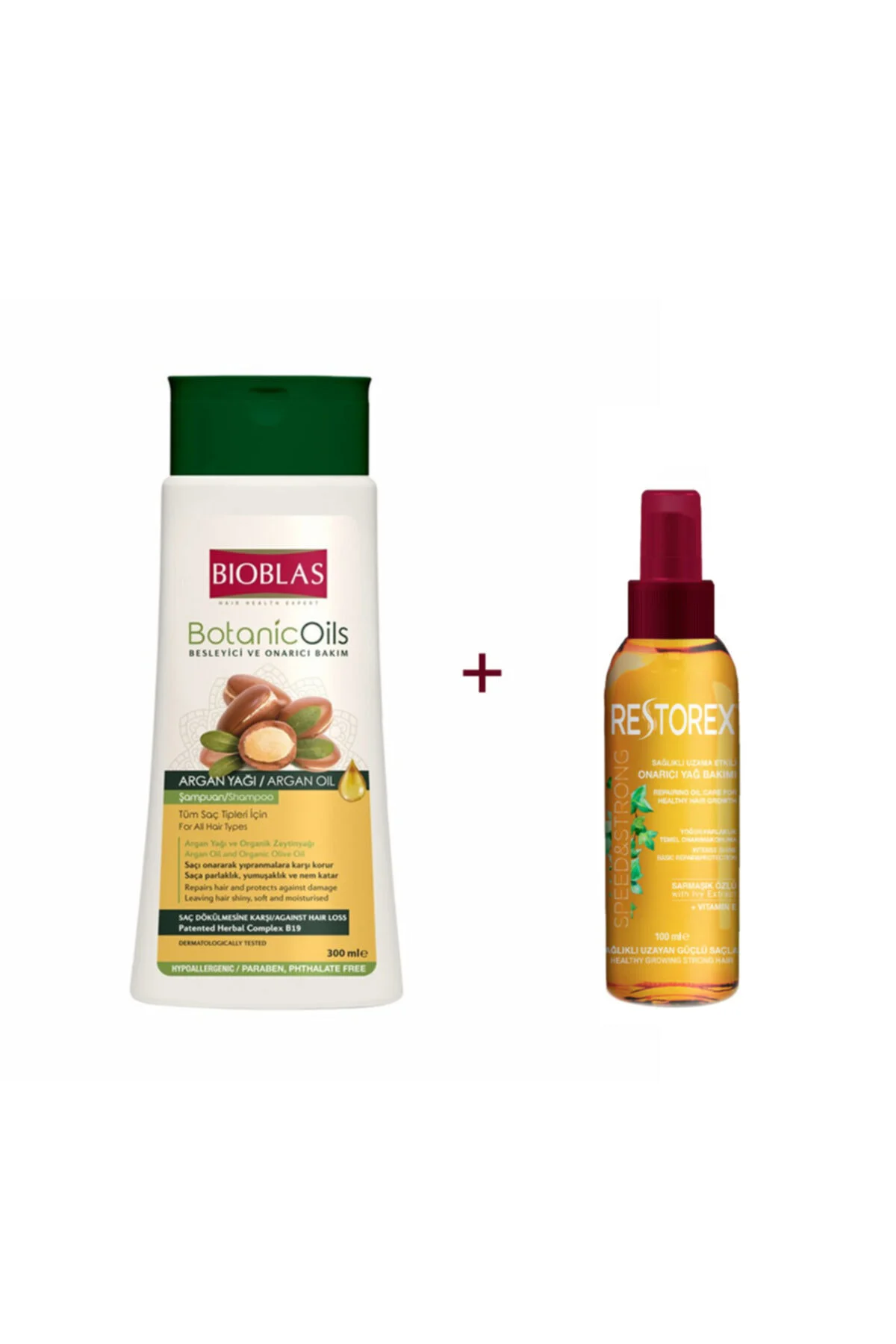 Argan Saç Bakım Yağı 100ml+bioblas Argan Şampuan 300ml Argan Saç Bakım Yağı 100ml+bioblas Argan Şampuan 300ml