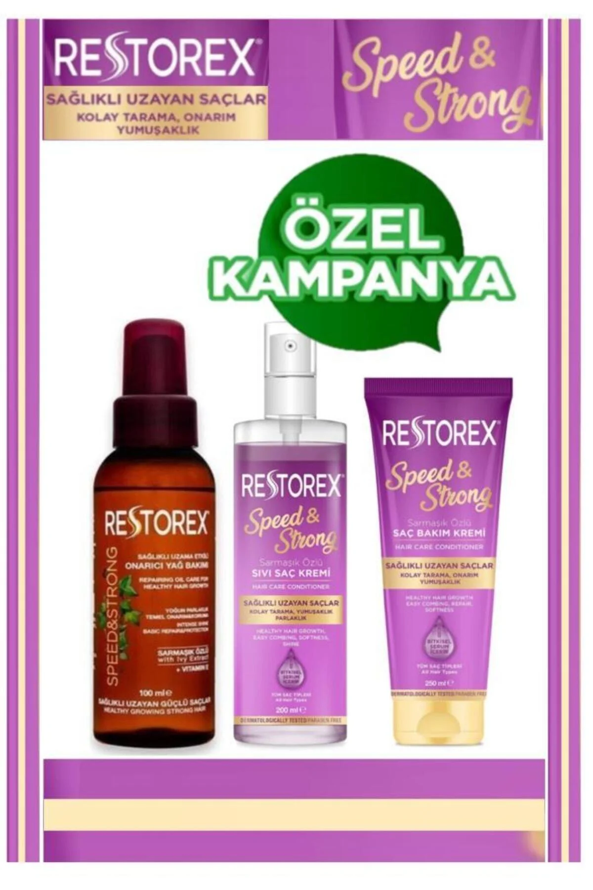 Argan Yağ Bakım,sıvı Saç Kremi Ve Saç Bakım Kremi 3'lü Saç Bakım Seti