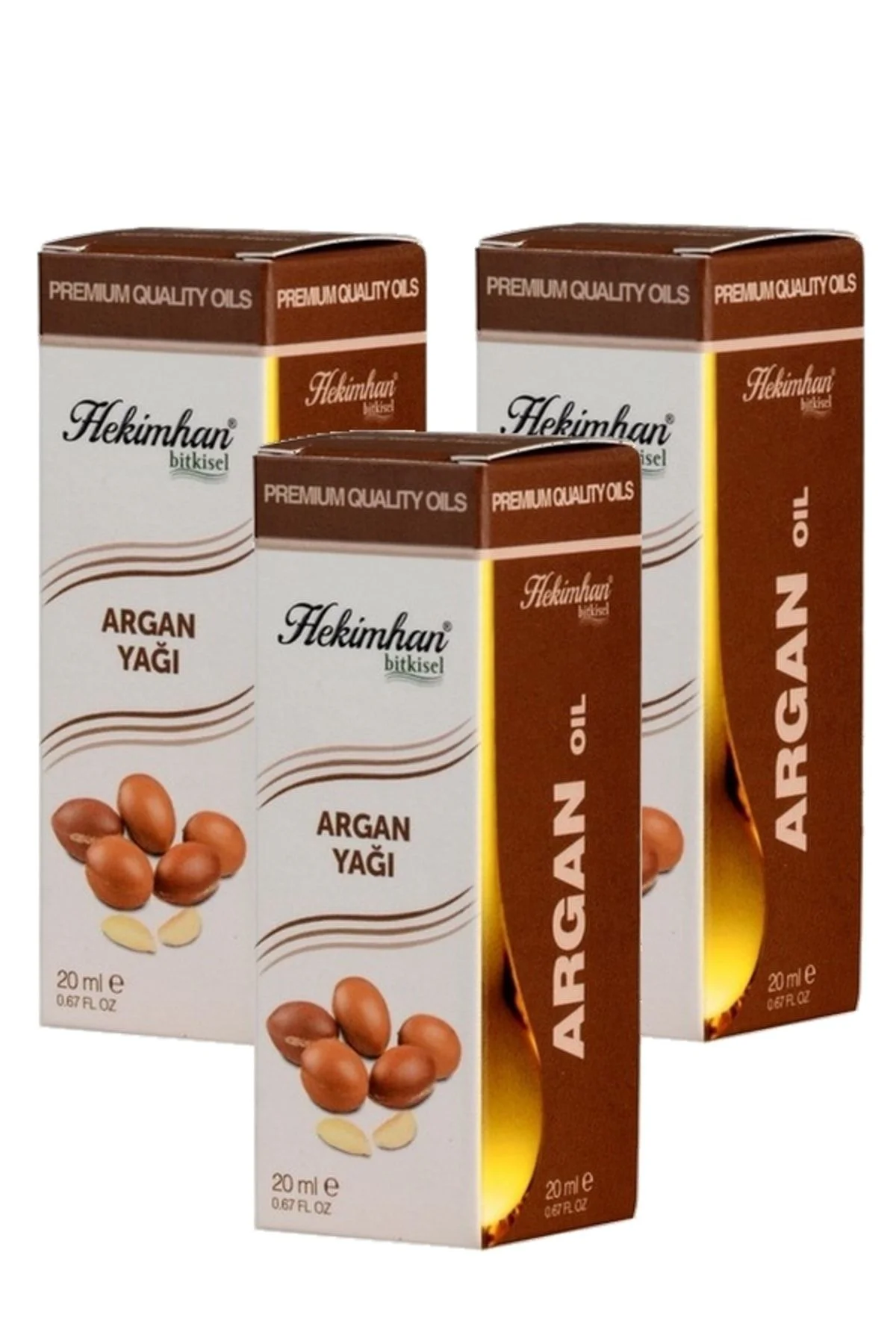 Argan Yağı 20 ml 3 Adet Argan Yağı 20 ml 3 Adet