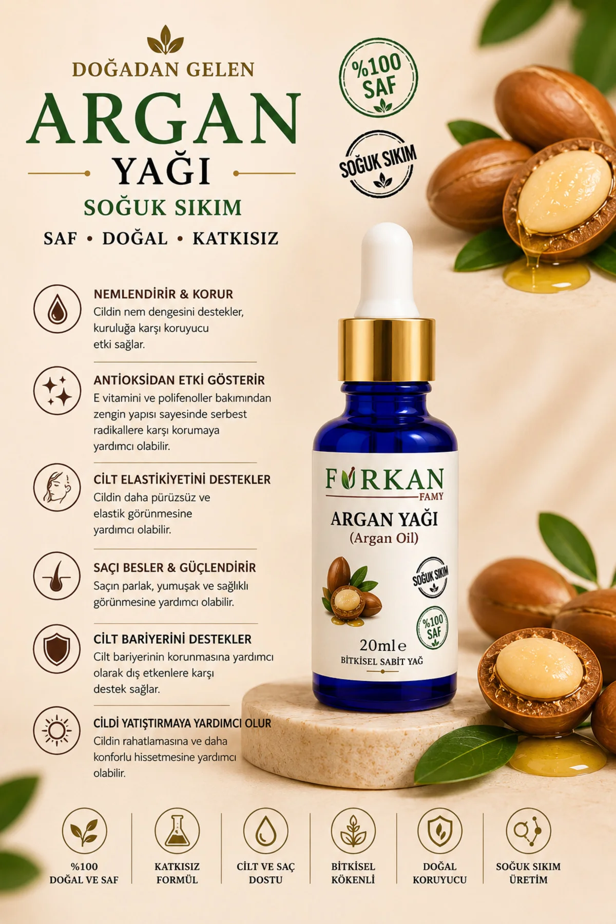 Argan Yağı 20ml