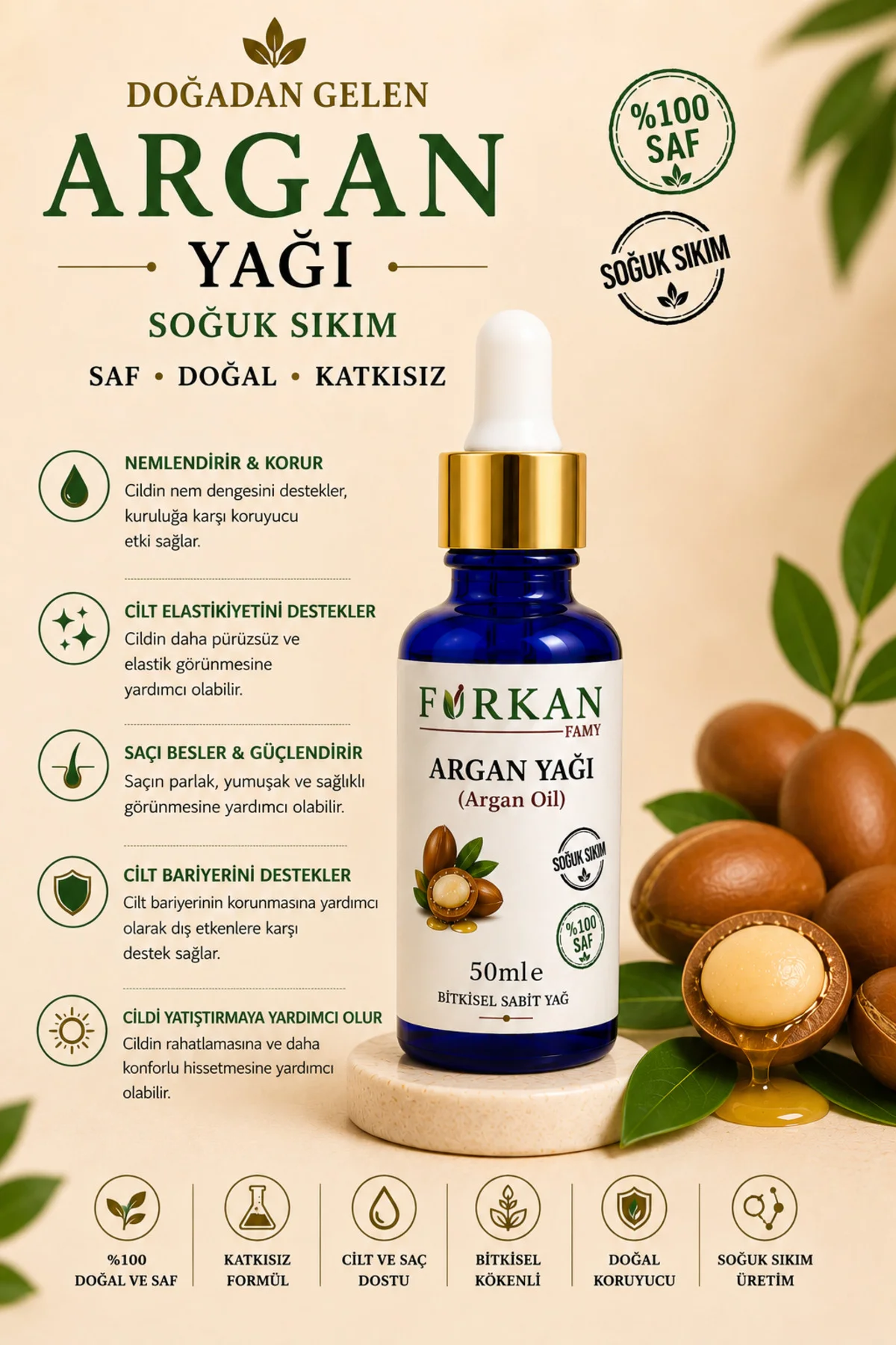 Argan Yağı 50ml