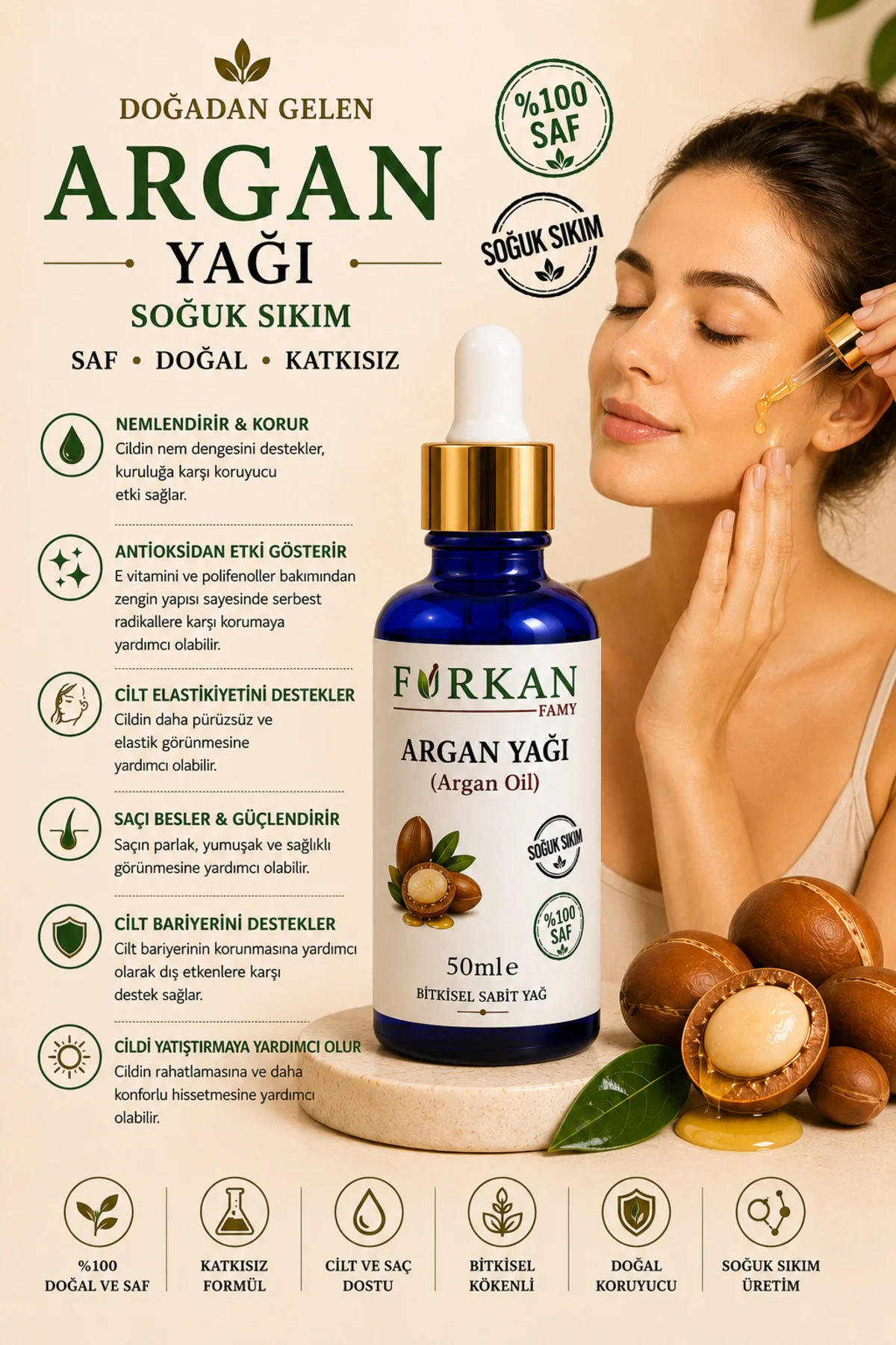 Argan Yağı 50ml