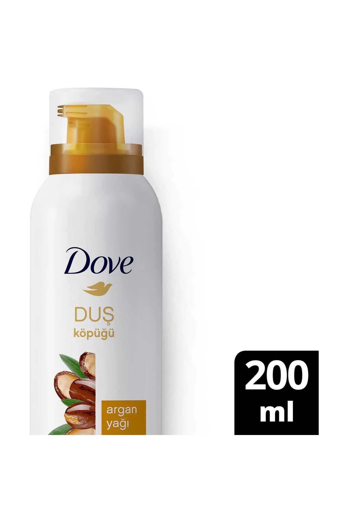 Argan Yağı Duş Köpüğü,10 Kat Daha Yoğun Köpüğe Sahip Kremsi Formü