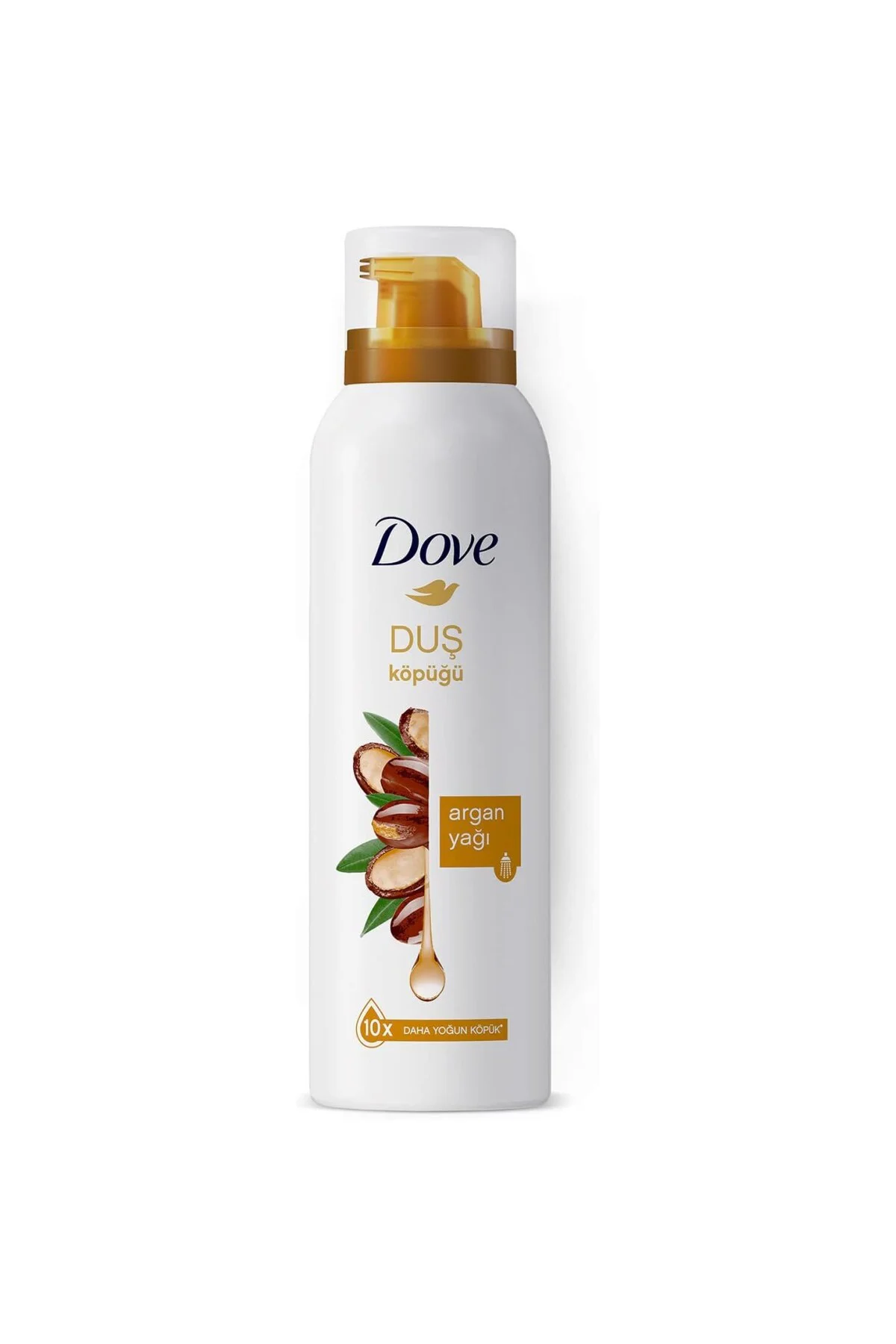 Argan Yağı Duş Köpüğü,10 Kat Daha Yoğun Köpüğe Sahip Kremsi Formü