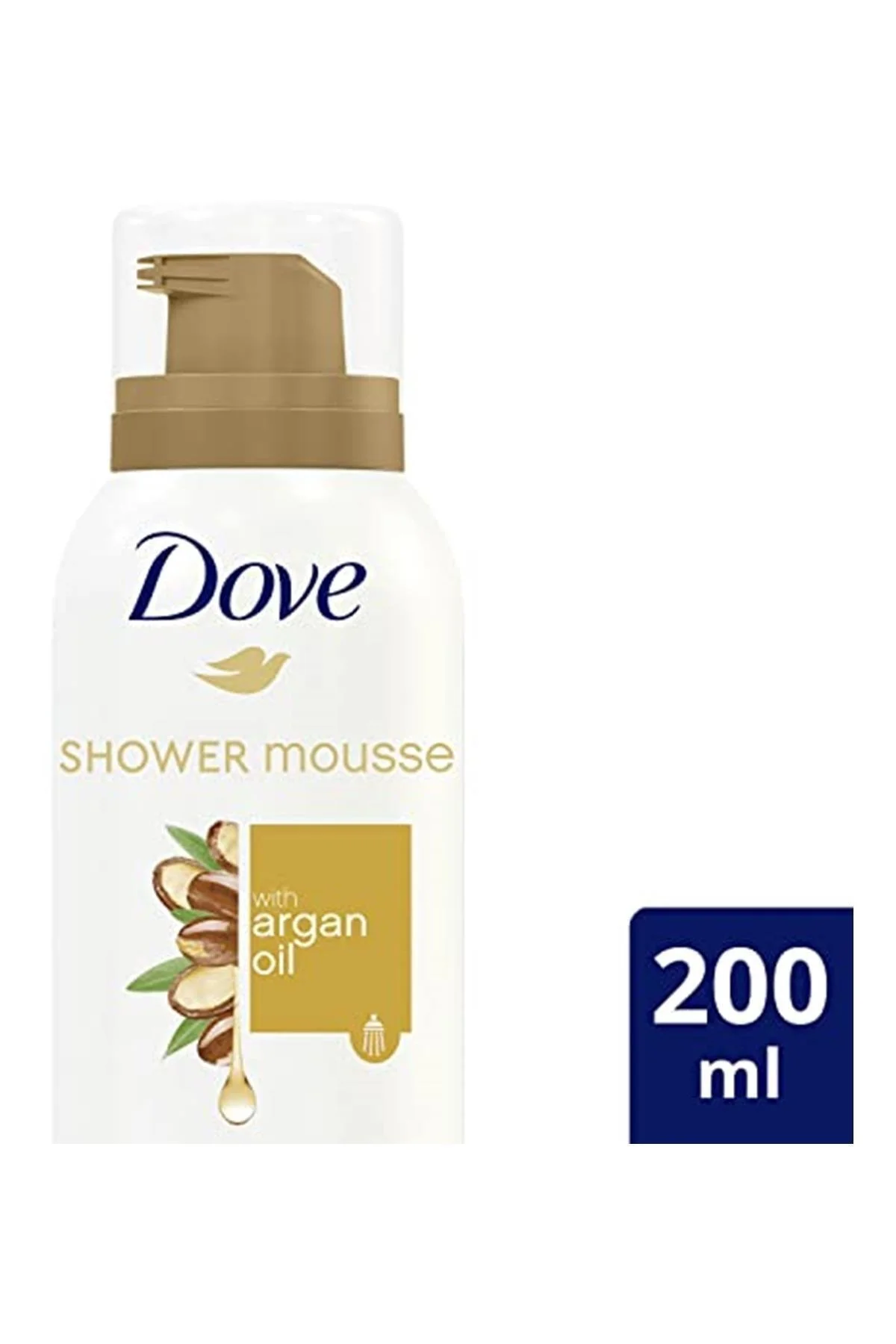 Argan Yağı Köpük Duş Jeli 10 Kat Daha Yoğun Köpüğe Sahip Kremsi Formül 200 Ml