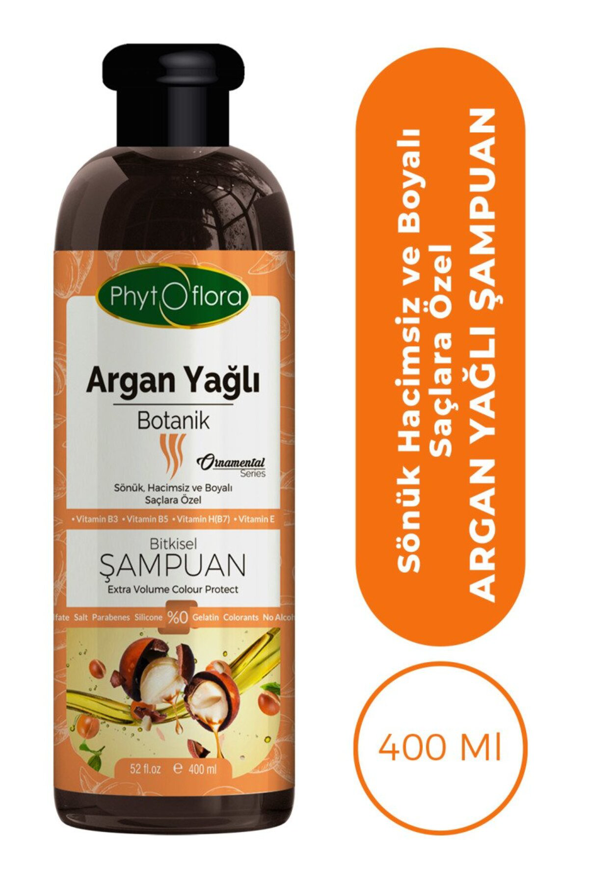 Argan Yağlı (Botanik) Bitkisel Şampuan 400 ml