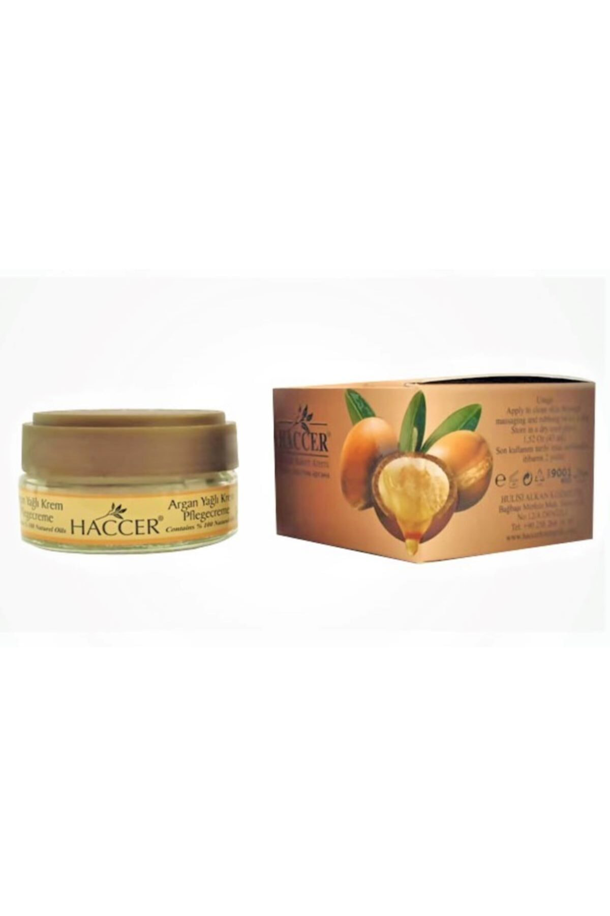 Argan Yağlı Günlük Bakım Kremi 45 ml