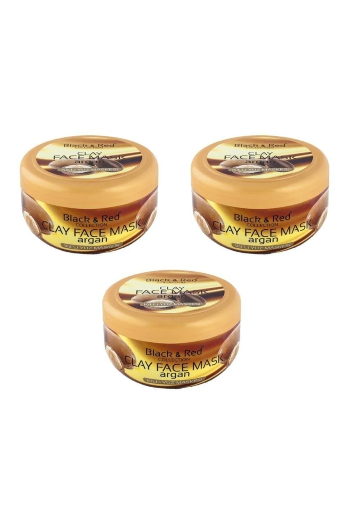 Argan Yağlı Kil Maskesi 3;lü Argan Yağlı Kil Maskesi 3;lü