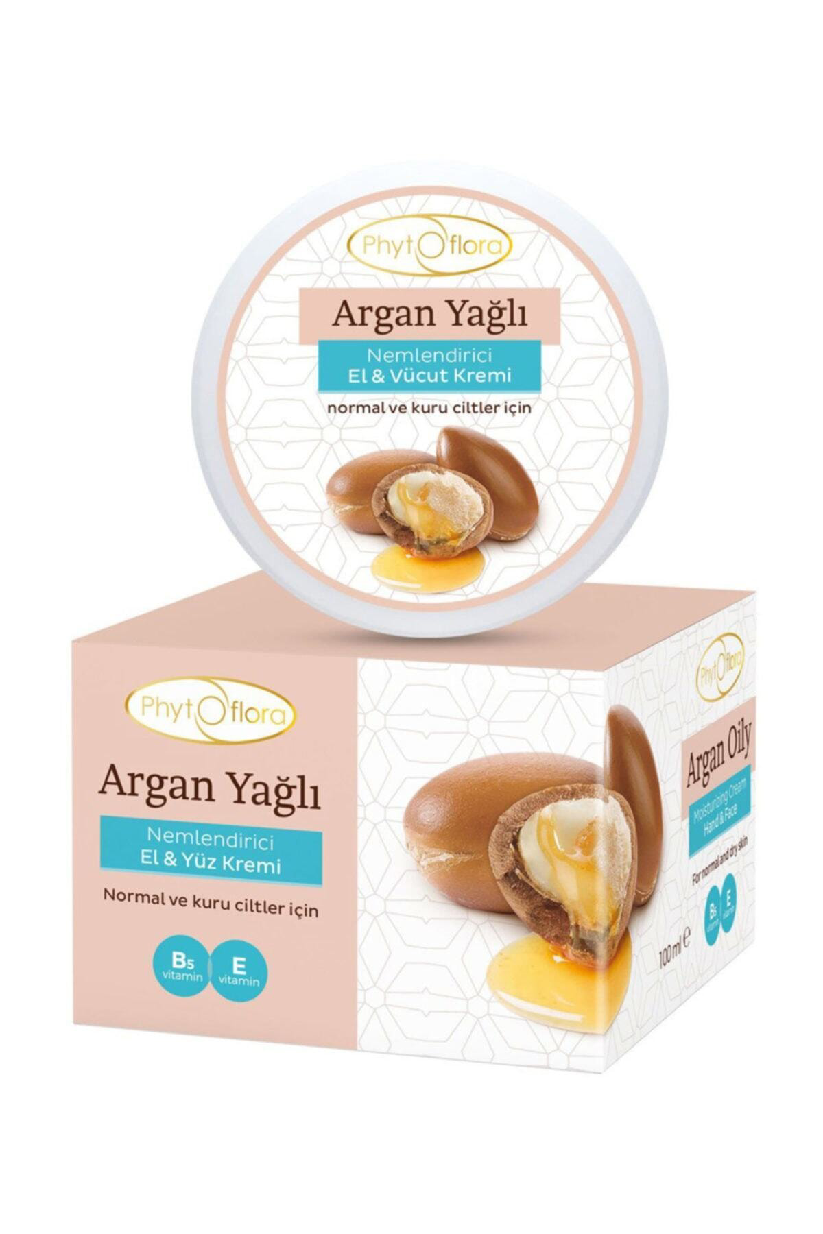 Phytoflora Argan Yağlı Nemlendirici El Ve Yüz Kremi 100 Ml
