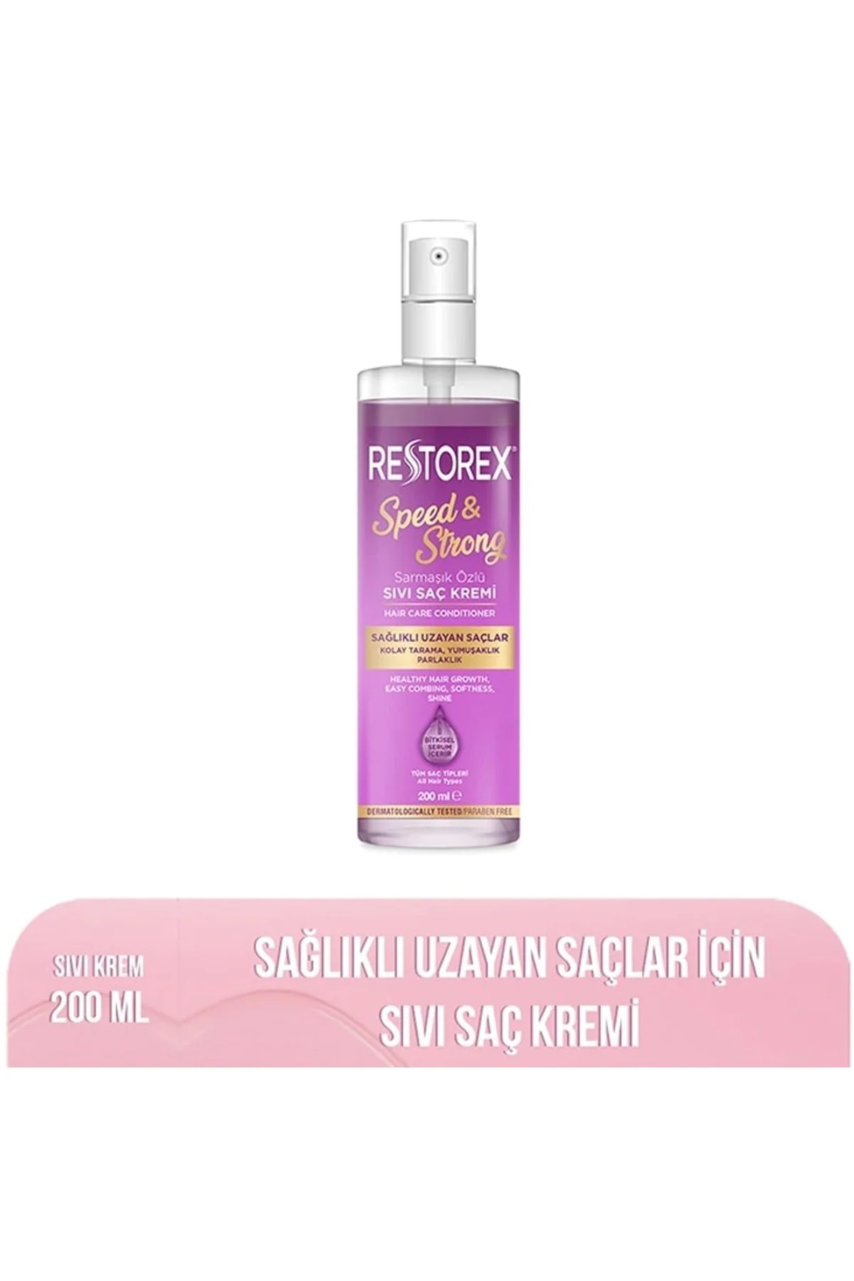 Argan Yağlı Sıvı Saç Kremi 200 Ml + Restorex Sağlıklı Uzama Etkili Sıvı Saç Kremi 200 Ml
