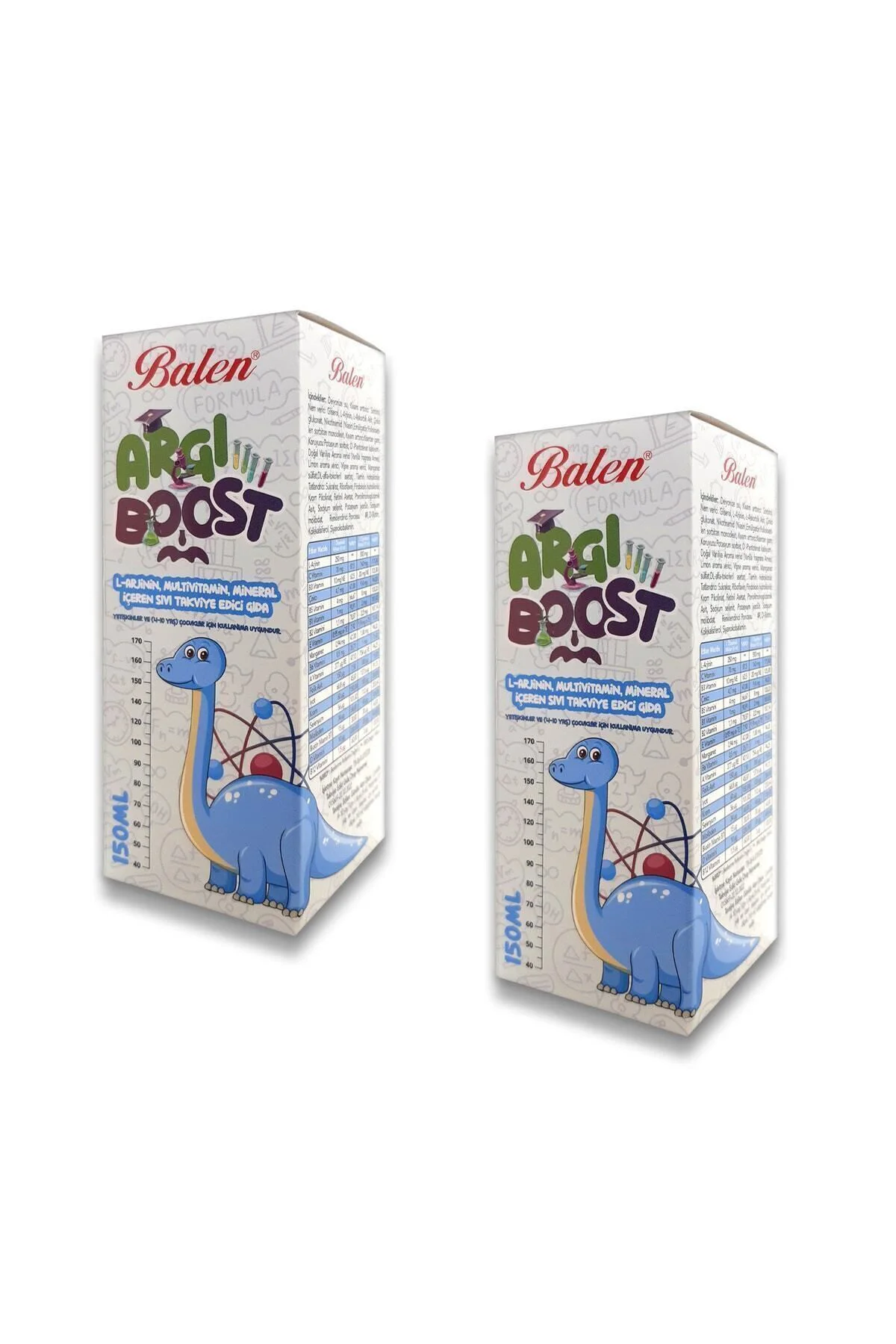 Argı Boost Multivitamin Şurup 150 ml X 2 Adet