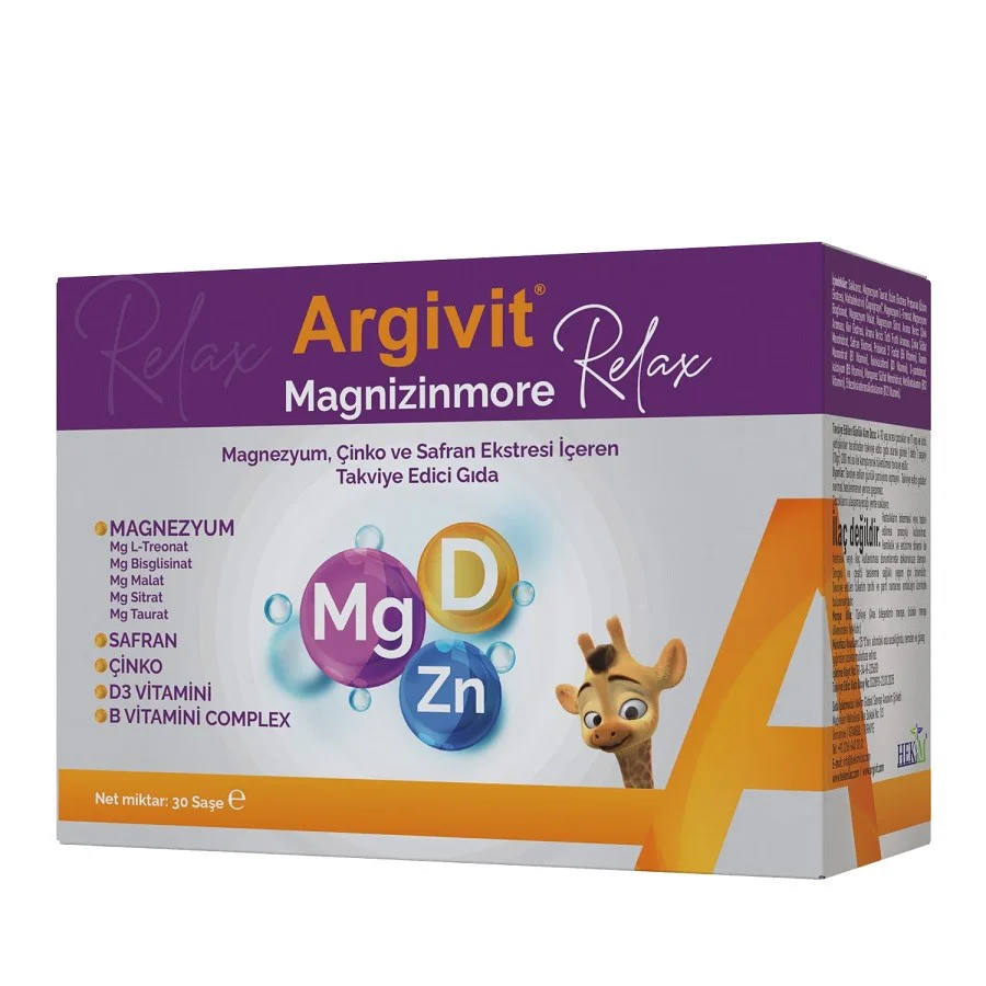 Argivit MAGNIZINMORE Relax 30 Saşe Fiyatı, Yorumları ve Özellikleri