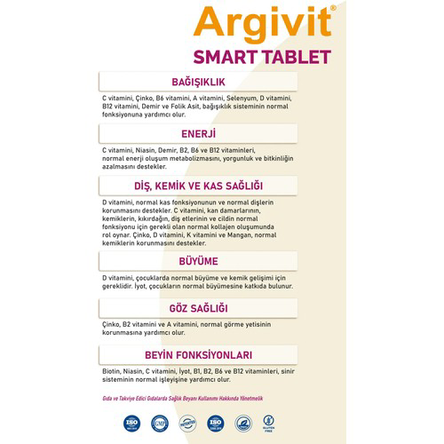 Argivit  Smart 30 Tablet