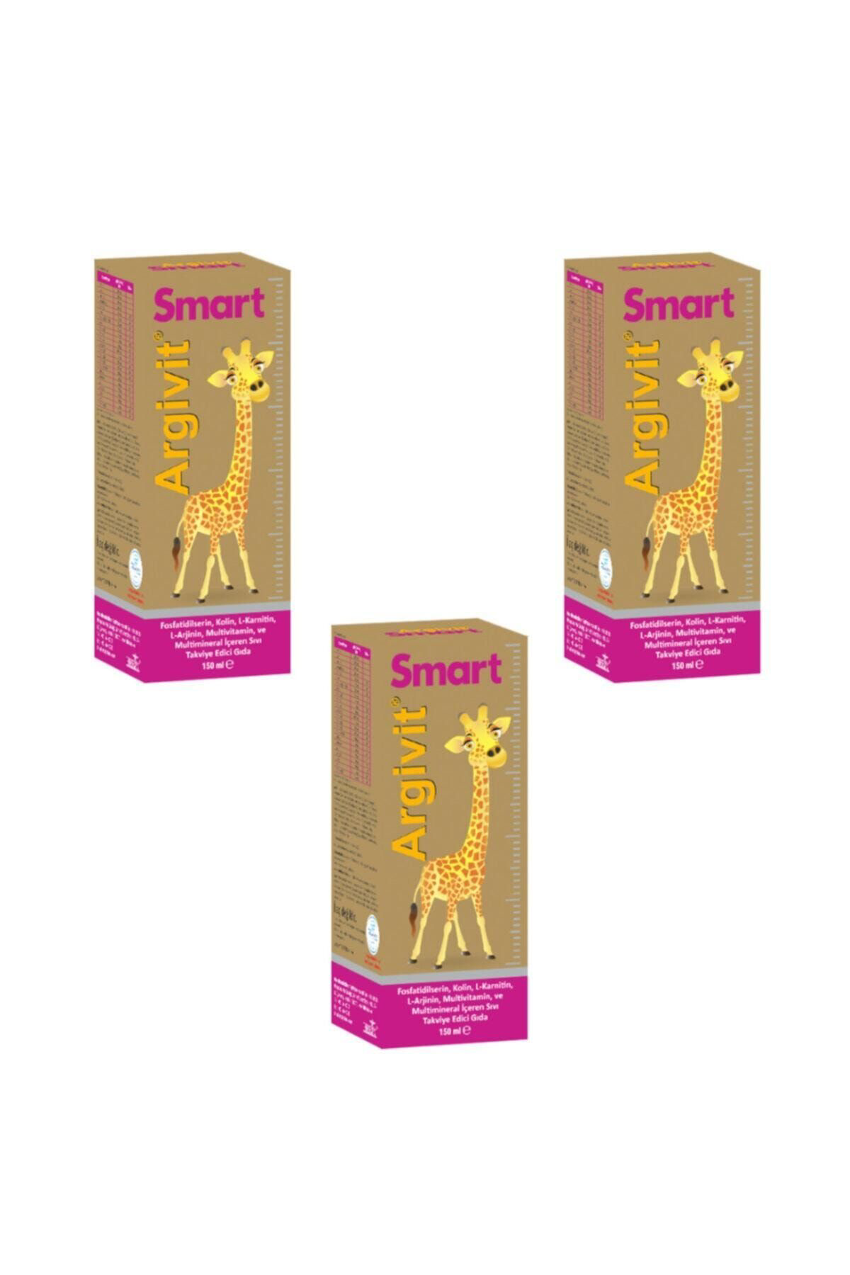 Argivit  Smart Şurup 150 Ml 3'Lü